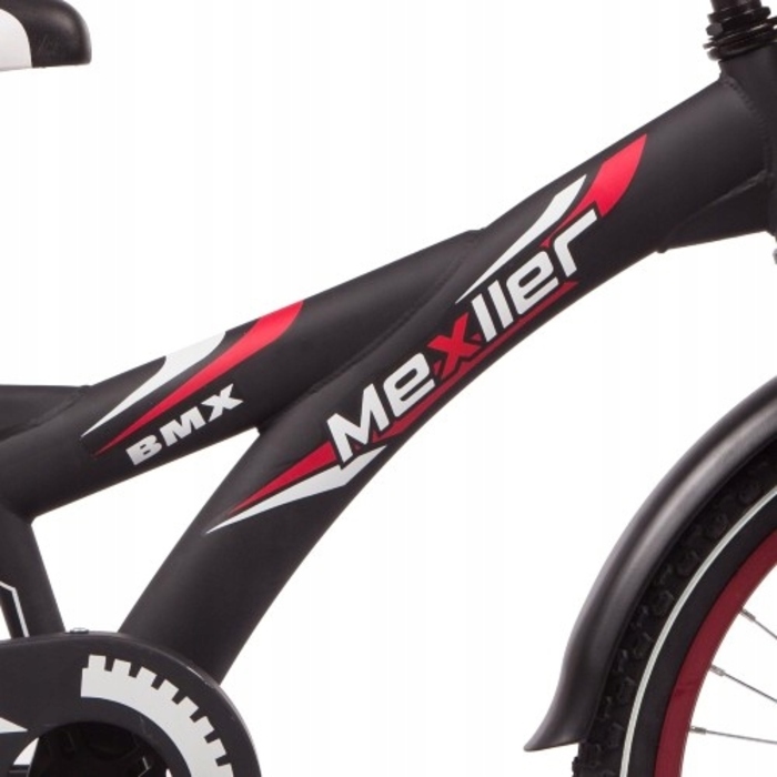 Дитячий велосипед Mexller BMX 20, чорно-червоний матовий, колеса 20