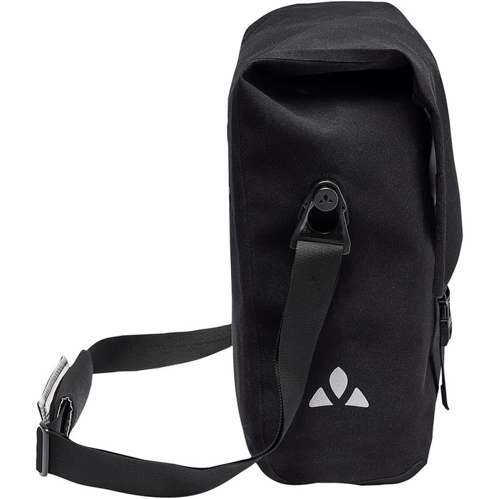 Велосумка VAUDE Augsburg IV 14 л для багажника, чорна, універсальний розмір