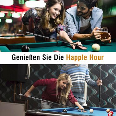 Більярдний кий з карбону, 58 дюймів, наконечник 12.5 мм, вага 20/21 унція, аксесуар для більярду C4706-200Z