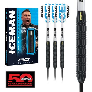 Дарти RED DRAGON Ultimate 50 шт. Пітер Райт Snakebite та Ґервін Прайс - професійні дротики для гри