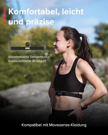 Suunto Smart Heart Rate Belt - Бездротовий пульсометр для спорту з тривалим часом роботи