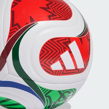 Тренувальний м'яч adidas Trionda FIFA World Cup 26™ (білий/royal blue/solar blue/power red)
