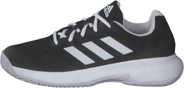 Жіночі тенісні кросівки Adidas Gamecourt 2w, 38 EU, чорний/білий