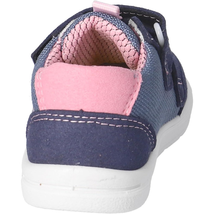 Черевики RICOSTA для дівчаток та хлопчиків SAM, дитячі черевики для перших кроків, ширина: середня, знімна устілка, веганські (24 EU, Ozean Nebel Rosa 140)