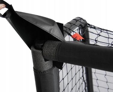 Переносні розкладні футбольні ворота зі сталі Enero, 180x120x60 см