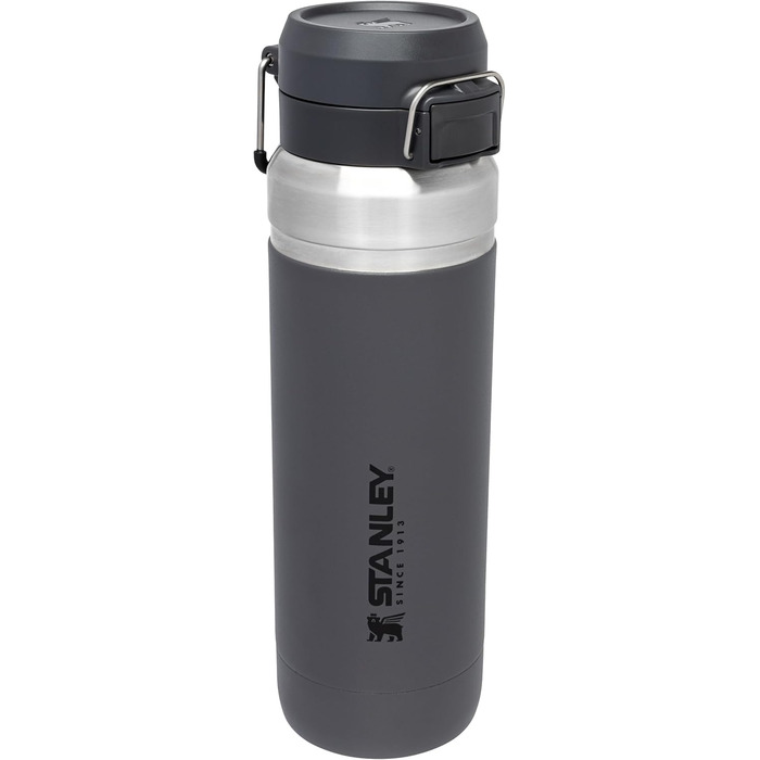 Термос-бутилка Stanley Quick Flip з нержавіючої сталі, 7+ годин холодна, BPA-free, герметична, для води, посудомийна, з кришкою-заскочкою