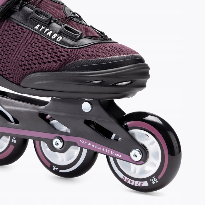 Жіночі ролики ATTABO OneFoot, фіолетові, розмір 38, алюмінієва рама