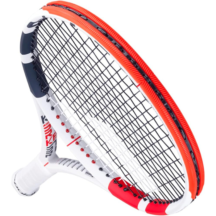 Тенісна ракетка Babolat Pure Strike 18x20, без струн, біло-сіра, розмір ручки 4 3/8