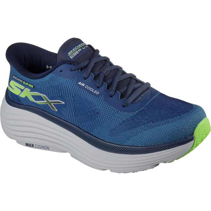 Чоловічі кросівки Skechers Endeavour-Exciton з максимальною амортизацією, 44 EU, Navy, Textile