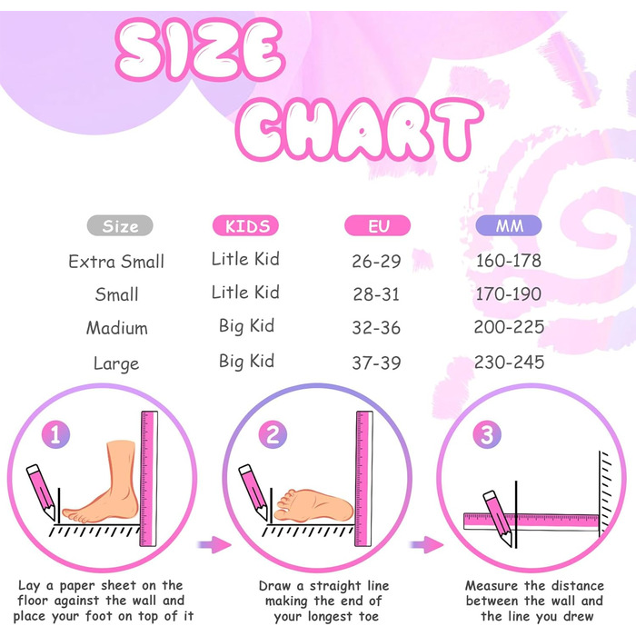 Роликові ковзани TOMSHOO для дівчаток, дитячі інлайни з LED-підсвічуванням, регульовані, для початківців, рожеві (XS, 26-29 EU)