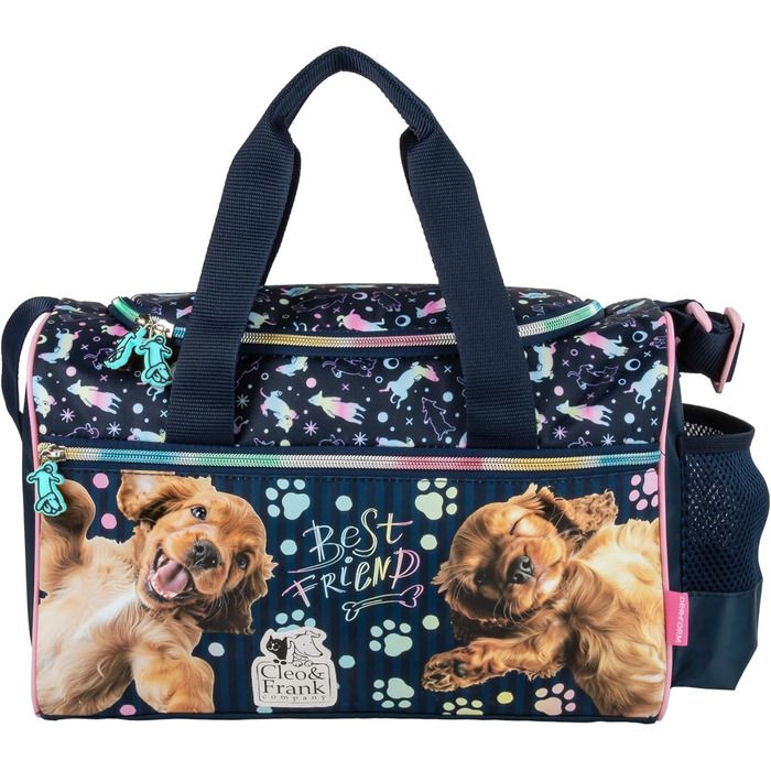 Дитяча спортивна сумка-рюкзак для собак, блакитна, 35 x 21 x 15 см, 10 літрів