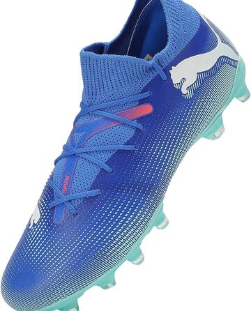 Жіночі футбольні бутси PUMA Future 7 Match Fg/Ag, 37.5 EU, Bluemazing/Puma White/Electric Peppermint