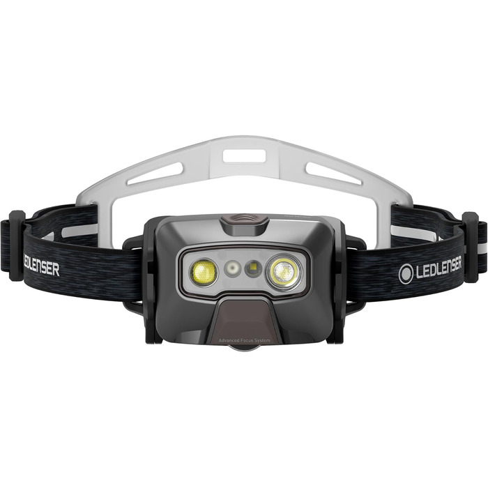 Ліхтар налобний Ledlenser HF6R Signature - 800 люмен, водонепроникний IP68, з червоним світлом