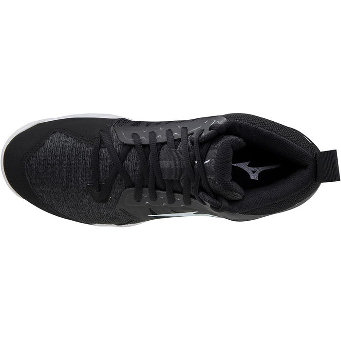 Волейбольне взуття Mizuno Supersonic 2 Mid для жінок, чорно-біле, 44 EU