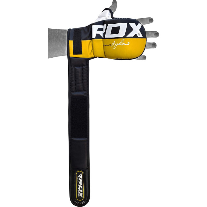 RDX рукавички для MMA, спарингів та бойових мистецтв, відкриті, вентильовані, для чоловіків і жінок