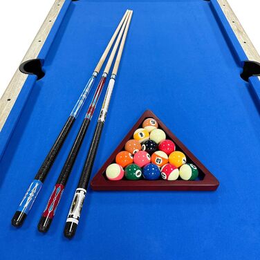 Набір з 2 київ для більяру Moyan, 58'' (147 см), 2 частини, дерево (клен)