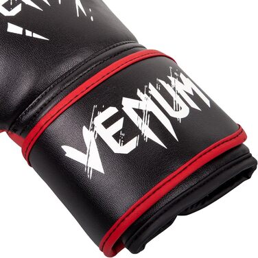 Дитячі боксерські рукавички Venum Contender 4 унції, чорні/червоні