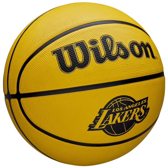 Баскетбольний м'яч Wilson NBA Team Tribute Solid Los Angeles Lakers, розмір 5