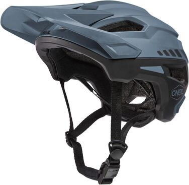 Шолом для гірського велосипеда O'NEAL Trailfinder MTB All-Mountain, вентиляція, регулювання розміру, ABS, для дорослих L/XL (59-63 см), сірий/чорний