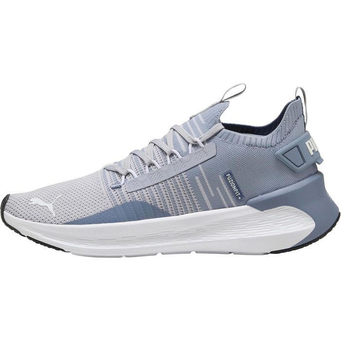 Кросівки PUMA Softride Symmetry Fuzion для бігу, сірий/сріблястий, 37 EU