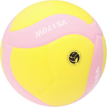 Волейбольний м'яч MIKASA VS170W-Y-P, розмір 5, рожевий