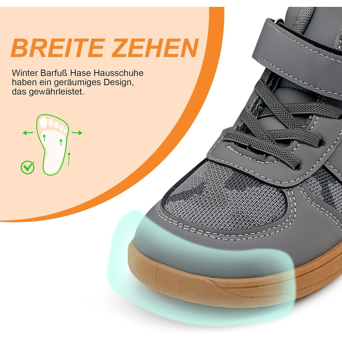 Дитячі трекінгові черевики Kinder: зручні та надійні для активного відпочинку (сірий, 32 EU)