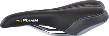 Сідло велосипедне Velo Plush Foam Sportsattel чоловіче чорне для гірського велосипеда 2020