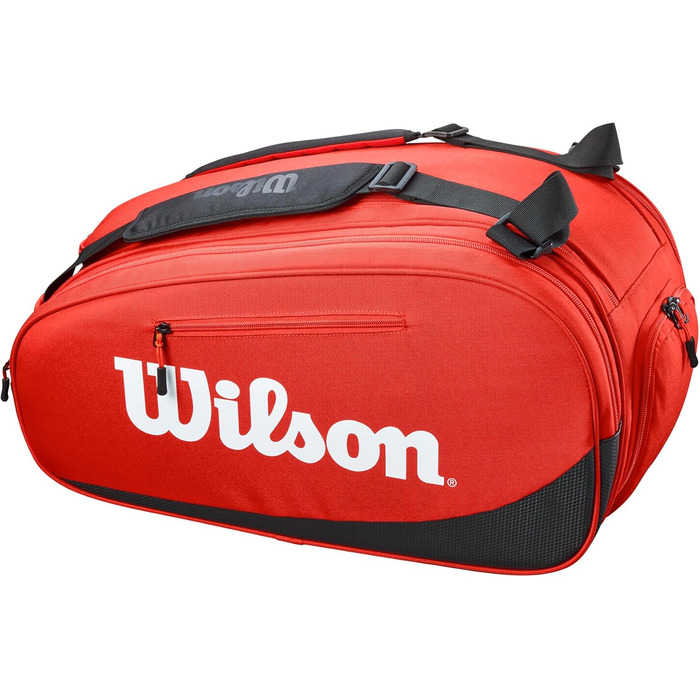 Сумка для падельних ракеток Wilson Tour, до 6 штук, червона