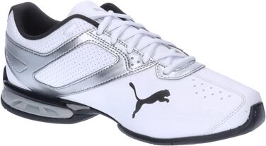 Кросівки жіночі PUMA Tazon 6 для тренувань, 42.5 EU, білий, сріблястий, чорний