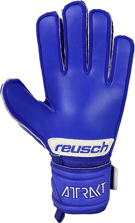 Воротарські рукавички Reusch Attrakt Silver Junior 3.5, сині, для дітей