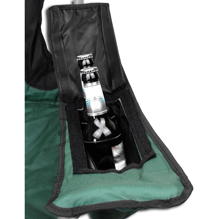 Кемпінговий стільчик складний Hanse, до 120 кг, з сумкою-холодильником