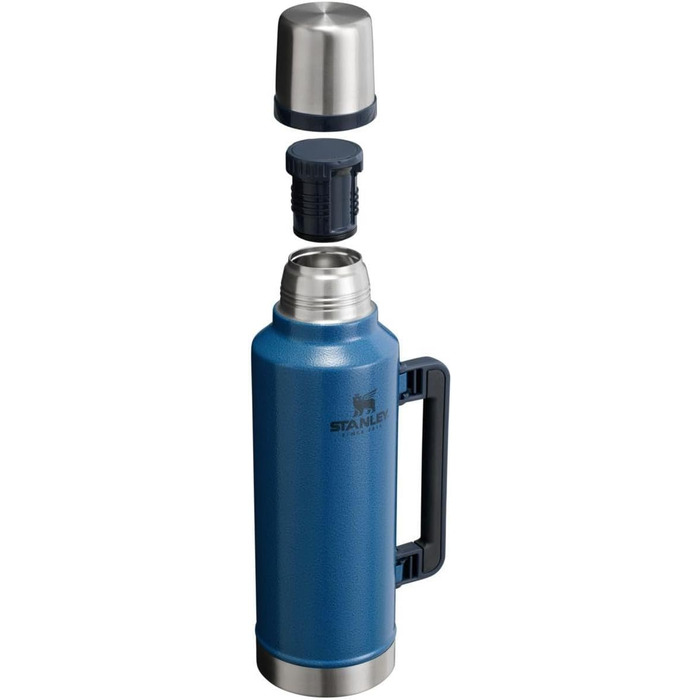Термос Stanley Classic Bottle XL 1,9 л Hammertone Lake, металевий, для напоїв