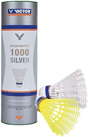 Набір шатлів для бадмінтона VICTOR Nylon 1000 (6 шт. у коробці)