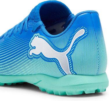 Дитячі футбольні бутси PUMA Future 7 Play It Jr (35 EU, Синій/М'ятний/Білий)