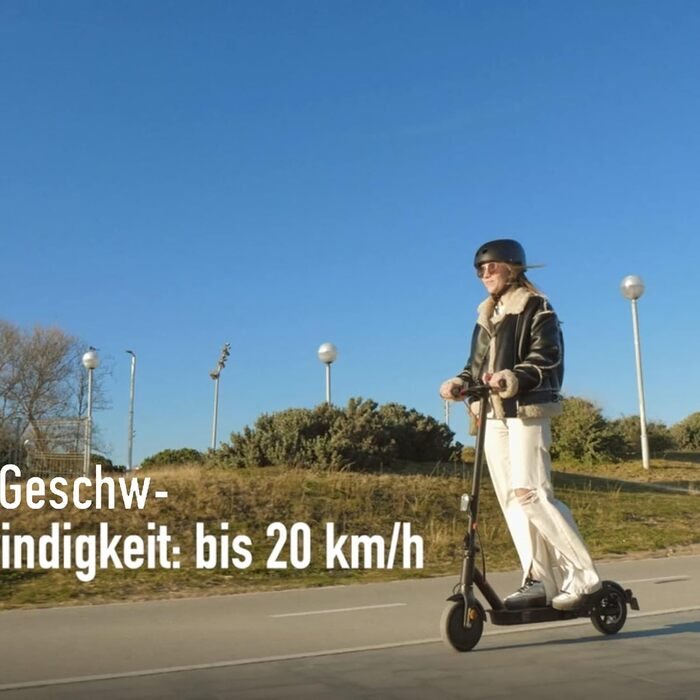 Електросамокат ZWHEEL E9 2023 для доріг з ABE, 350-400Вт, 30км, рекуперація, 8.5'' надувні колеса, амортизація, для дорослих, до 120кг