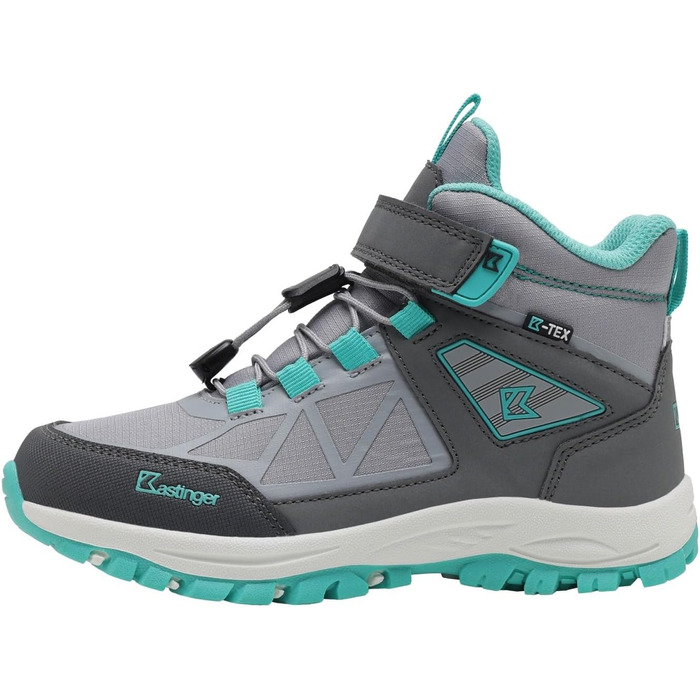 Туфлі для піших прогулянок Kastinger Karlspitz Mid Ev KTX - унісекс, 29 EU, сірий сталь, океанський блакитний