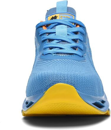 Кросівки для бігу та вулиці Frysen: дихаючі, для чоловіків та жінок, розміри 38-46 EU, білі (39 EU, синьо-помаранчеві)