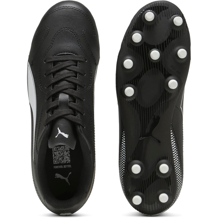 Дитячі футбольні бутси PUMA Vitoria II FG/AG Jr - біло-червоні (35 EU)