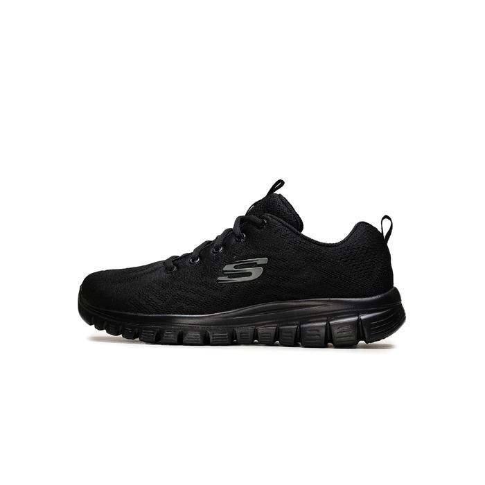 Жіночі кросівки Skechers Graceful Get Connected 1, чорні, сітчасті, розмір 39 EU