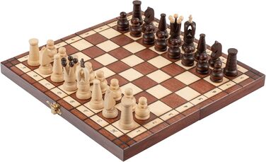 2 в 1: шахи та шашки з дерева Master of Chess, ручна робота, складне шахове поле 31x31 см для дітей і дорослих, портативний набір