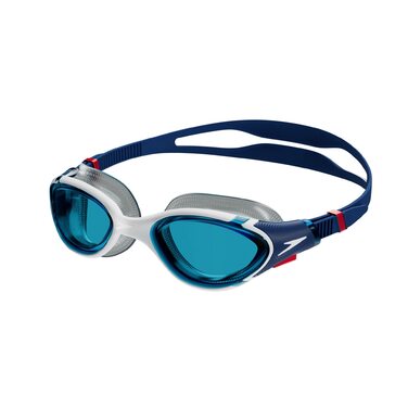 Окуляри для плавання Speedo Biofuse 2.0 Unisex (Ammonitblau/White/Red/Blue) - для дорослих