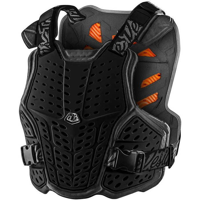 Захист грудей Troy Lee Designs Rockfight CE для дорослих, чорний XL, мотокрос, оффроуд, мотоциклетний панцир