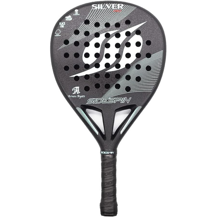 Падельна ракетка Side Spin Silver Pro, професійна