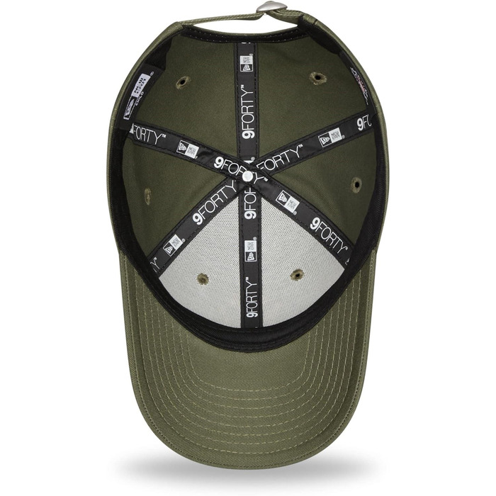 Кепка New Era New York Yankees MLB League Essential 9Forty, регульована, для дітей, оливковий, 6-12 років
