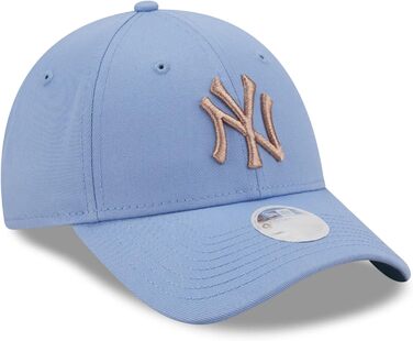 Жіноча кепка New Era New York Yankees MLB League Essential 9Forty, регульована, чорно-фіолетова