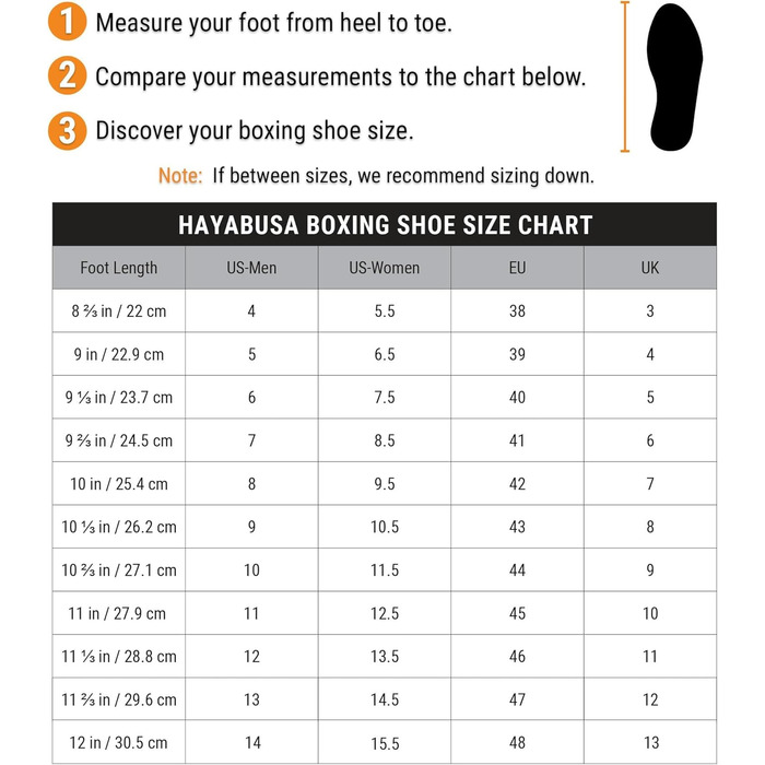 Взуття Hayabusa Strike Boxschuhe чорного кольору для жінок та чоловіків, розмір 43/43.5 EU