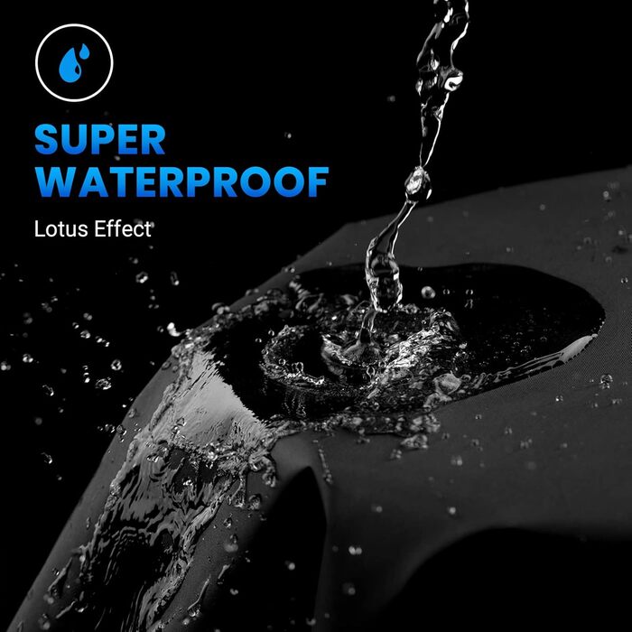 Водонепроникний чохол для мотоцикла Favoto 210D Oxford, 245x105x160 см, з отвором для замка та смугами світловідбиття