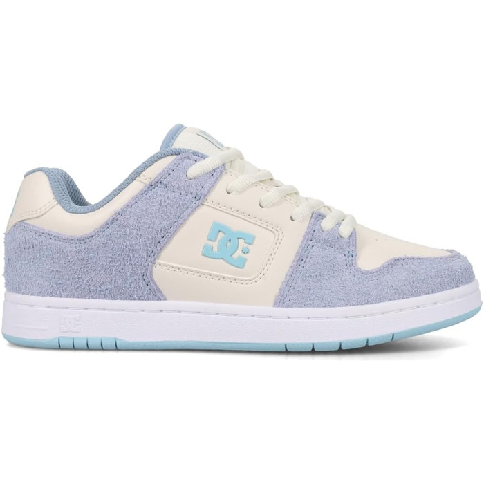 DC Shoes Manteca 4: жіночі шкіряні кросівки (37.5 EU, блакитно-білі)