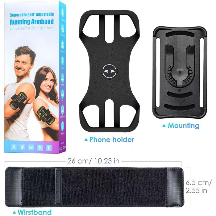 Спортивний браслет на руку Cikyner для смартфонів 4.5-7