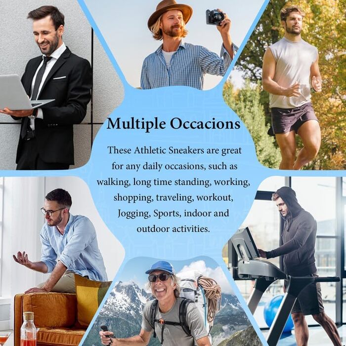 Чоловічі кросівки для бігу та занять спортом: Air Cushion, зручні та дихаючі. Розмір 43.5 EU, чорно-сірий колір